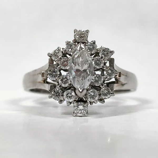 Ring Platinum Diamond (Natural)  - Diamond