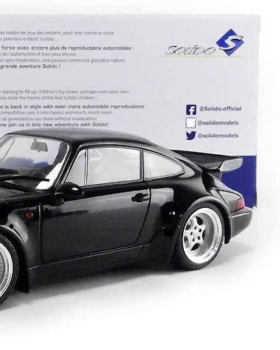 Solido 1:18 - 1 - Coche deportivo a escala - Porsche 911 (964) Turbo 1990 -  Modelo diecast con puertas que se abren. - Catawiki