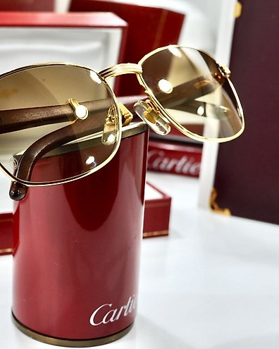 Vintage cartier sale glasses men