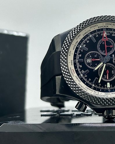 Breitling bentley online gmt midnight carbon