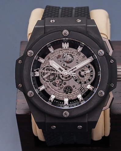 Hublot king power black discount magic