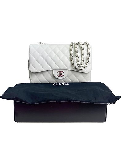 Chanel hot sale 2.55 bianca