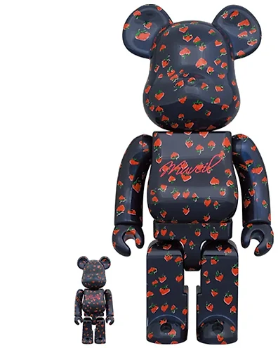 Medicom Toy Be@rbrick - 400% & 100% Bearbrick set - My First Bearbrick Baby  (Leopard) - auction online Catawiki