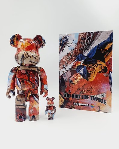 BE@RBRICK 007 James Bond 100％&400％ 2個セット（MEDICOM TOY