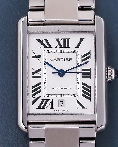 Cartier NO RESERVE PRICE Tank Solo XL W5200028 Men 2011