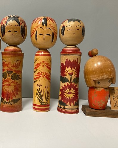 Kokeshi dolls for outlet sale