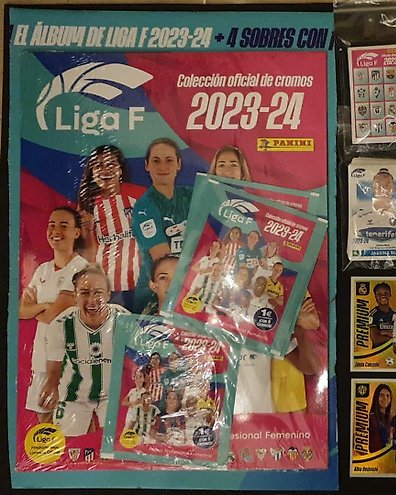 Liga F 2023-24 stickers Panini