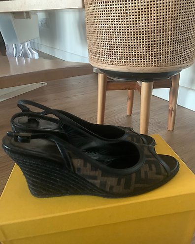 Fendi wedge shoes sale