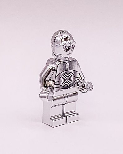 Chrome store lego c3po