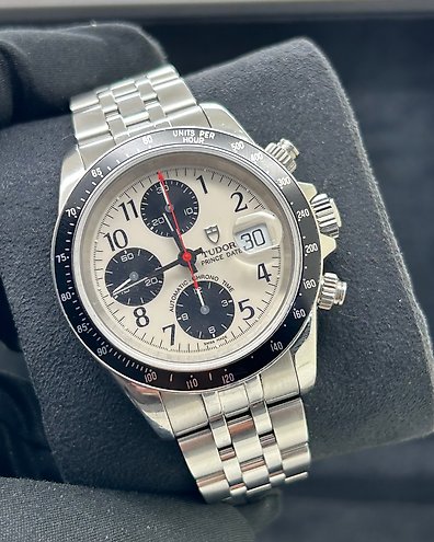 Tudor prince date outlet chronograph 79260