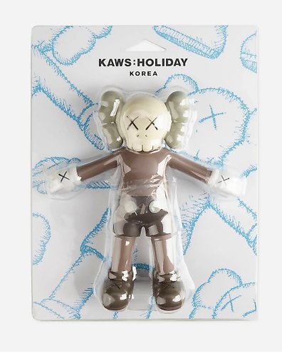 KAWS 'Holiday: Korea Bath Toy' (brown) Designer Art Figure