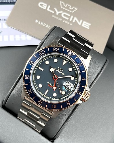 Glycine horloge top