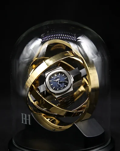 The Pulsar 360 Gold Tourbillon Gyro Orbit Watch Winder Elbrus Horology auction online Catawiki