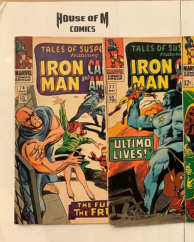 Tales of Suspense # 75, 77 & 82 Silver Age Gems! 1st Appearance of