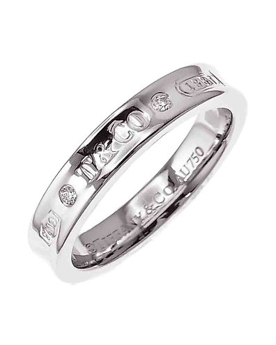 Fedi oro bianco tiffany hot sale