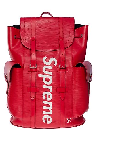 Supreme x louis vuitton christopher online backpack