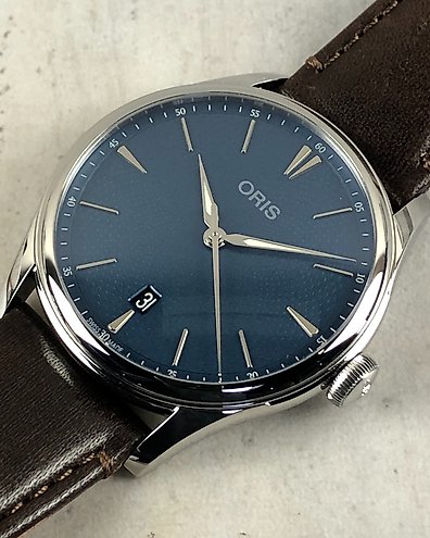 Oris artix date online blue