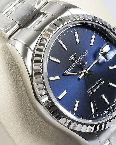 Philip Watch Sunray Automatic 41 mm Double Curved Glass Swiss Made R8221180018 Hombre Posterior a 2020 Catawiki