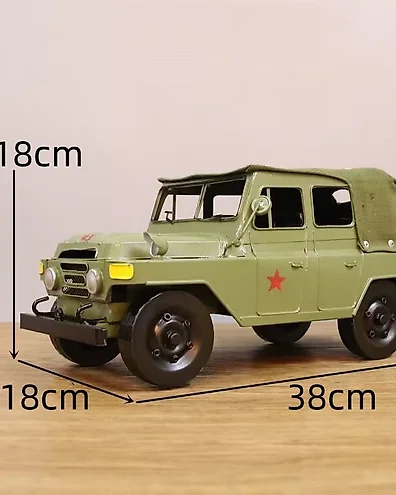 Vehicule militaire miniature Huge Military Jeep vehicle model Catawiki