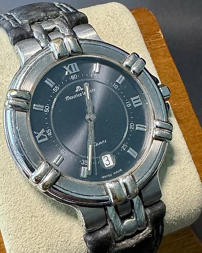 Maurice Lacroix Pontos Gold Electroplated G10 No Reserve Price 32538 Women 1990 1999 auction online Catawiki