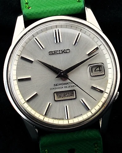 Seiko Seikomatic Weekdater Diashock 26 Jewels No Reserve Price 6206 8040 Men 1960 1969 auction online Catawiki