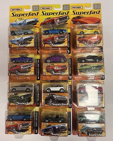 Matchbox 1 64 Model car 12 Superfast Models Limited To 8000 Pieces auction online Catawiki