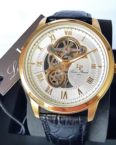 Lucien Piccard Automatic Gold Skeleton No Reserve Price Men New auction online Catawiki