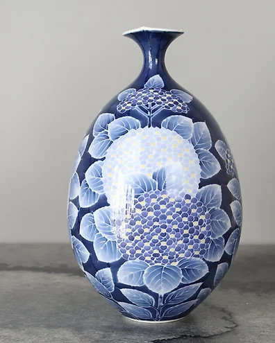 花瓶- 瓷器, 約100 年前出品的香蘭社高品質有田燒花瓶- 日本- 有田燒有田焼- Catawiki