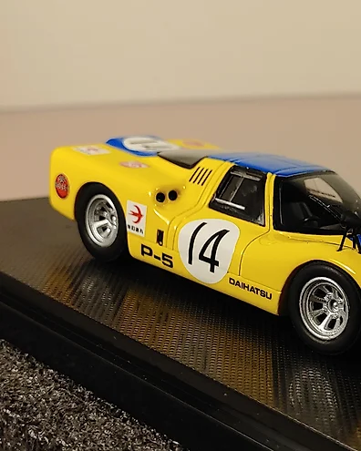 Ebbro 1:43 - Model race car - Daihatsu P-5 #14 Japan GP 1968 - Ebbro Racing  - auction online Catawiki