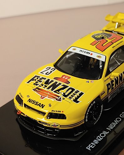Ebbro 1/43 Nissan Skyline GT-R R33 JGTC 1995 Johnson Wax #10