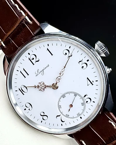 Longines Chronograph Marriage watch No Reserve Price Men 1901 1949 auction online Catawiki