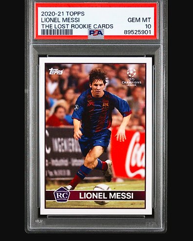 Soccer Cards Packs RARE LIONEL MESSI Rookie Card (3rd Yr