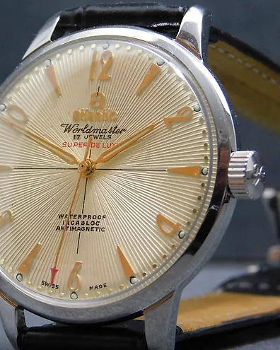Atlantic Worldmaster PRIMA 21 Jewels XXL swiss vintage NOS No Reserve Price Men 1960 1969 auction online Catawiki