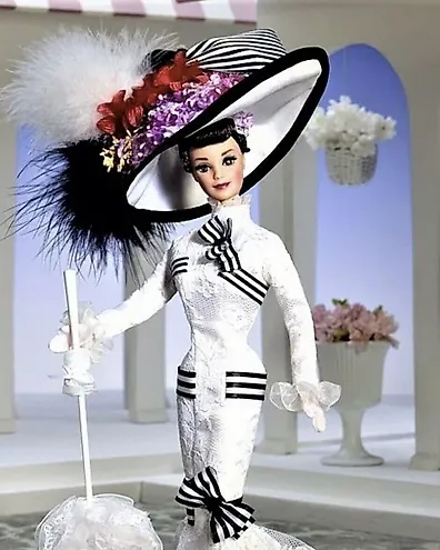 Mattel Barbie doll My Fair Lady Hepburn Audrey Liza Doolittle Embassy Ball 1995 U.S. auction online Catawiki