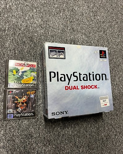 Original Sony PlayStation One PS1 PSX Console System Works! NTSC -  (SCPH-7501)