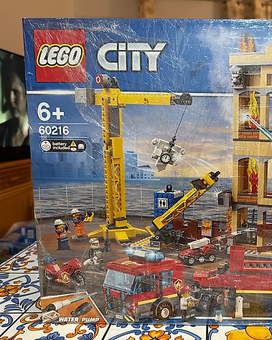 Lego city water shop pump