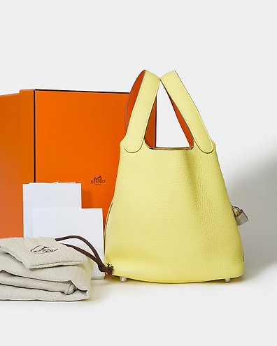 Hermes picotin 2025 yellow