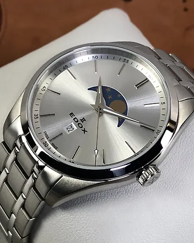 Edox Les Bemonts Moonphase 79018 3M AIN Men 2011 present auction online Catawiki