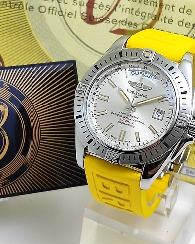 Breitling galactic day date top
