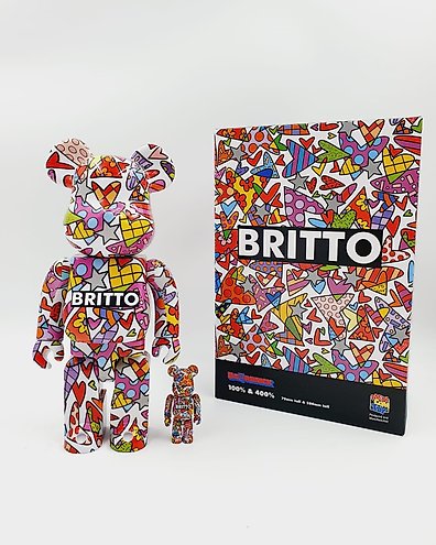 Medicom Toy x DC comics - Be@rbrick Batman 400% & 100 Medicom Toy x DC comics - Be@rbrick Batman 400% & 100