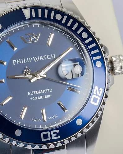 Philip Watch Caribe Urban Automatic Date Swiss Made 41 mm Hombre Posterior a 2020 Catawiki