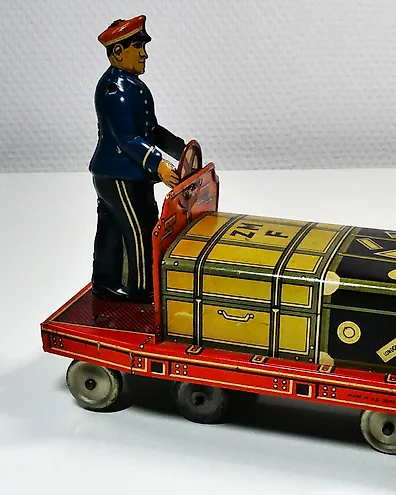 Linemar, Japan - Tin toy - Mechanical Old Jalopy Car, Friction Toy, Boxed -  1950-1960 - Japan - auction online Catawiki