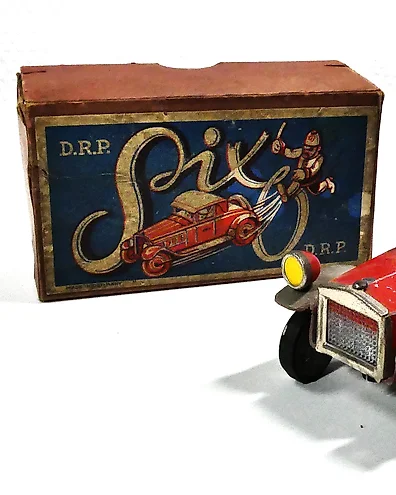 Linemar, Japan - Tin toy - Mechanical Old Jalopy Car, Friction Toy, Boxed -  1950-1960 - Japan - auction online Catawiki