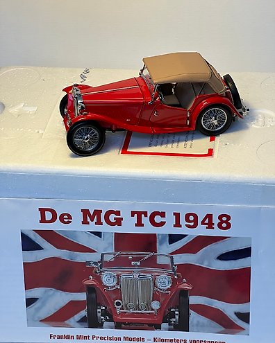 Franklin Mint 1:24 - Model car - Mercedes-Benz 500K - sans