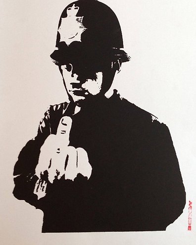 West Country Prince WCP Gangsta Rat Limited Ed. Banksy