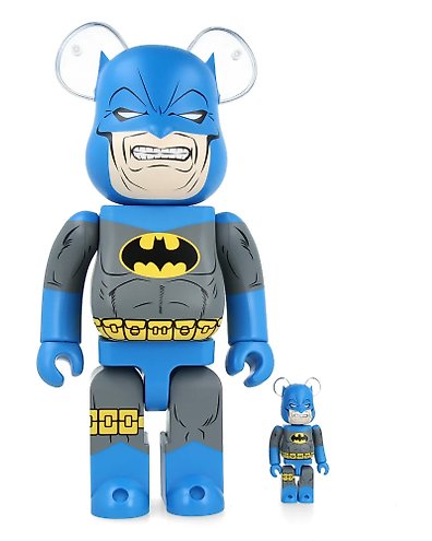 Medicom Toy - Figure - 400% & 100% Bearbrick Set - Batgirl