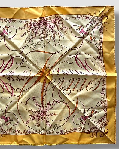 Hermès - Zéta de Nathalie du Pasquier - Scarf - auction