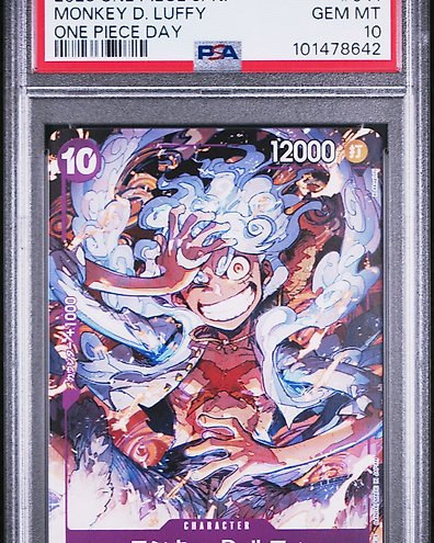 Bandai Graded card - One Piece - PSA 10 Monkey D Luffy Bandai Graded card - One Piece - PSA 10 Monkey D Luffy