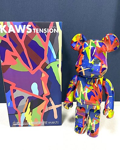 MEDICOM TOY - MY FIRST BE@RBRICK Jackson Pollock Studio Ver