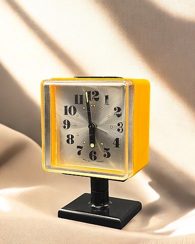 Table clock - Reloj Tokyo Tokei • Space Age • RARO - Vintage